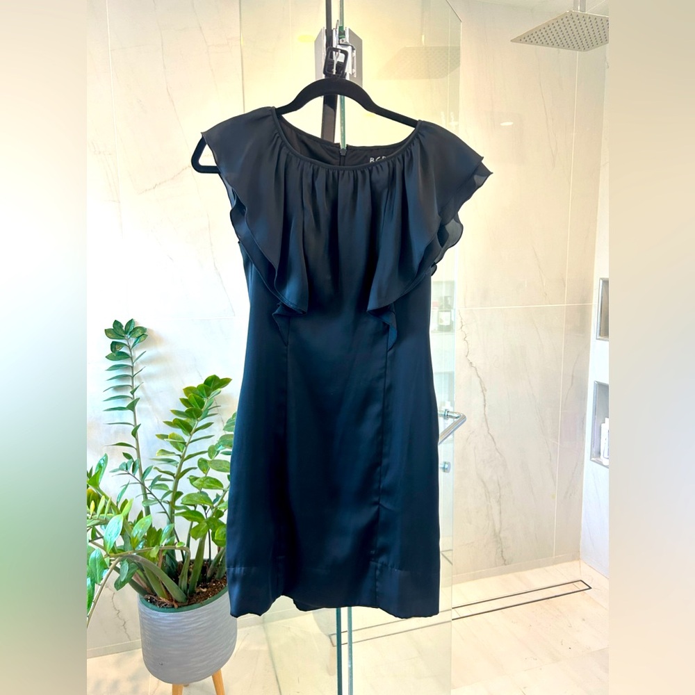 BCBG satin dress size 2 NWOT